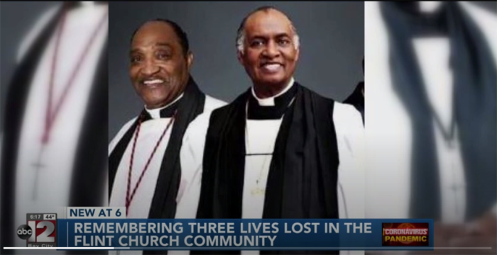 Bishop Robert Earl Smith Sr., pastor Kevelin Jones of Bountiful Love Ministries and elder Freddie Brown of Flint, Michigan, died of complications from coronavirus in March 2020. 