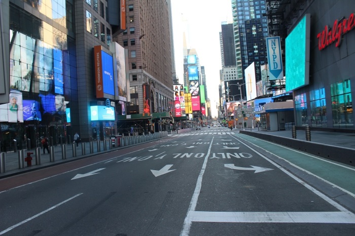 Times Square in New York City 