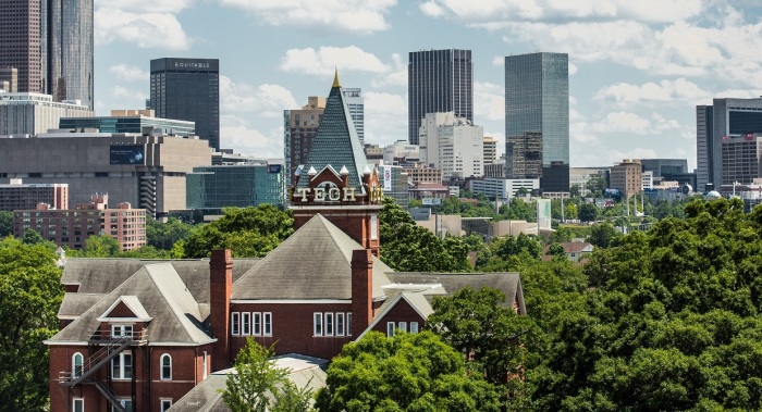 The campus of Georgia Institute of Technology, located in Atlanta, Ga. 