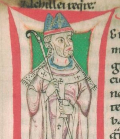 Pope Gregory VII (1025-1085), a former papal adviser who later became head of the Roman Catholic Church and exerted lasting influence on the institution. 