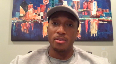 Christian hip-hop atist Lecrae appears at the Q 2020 Virtual Summit