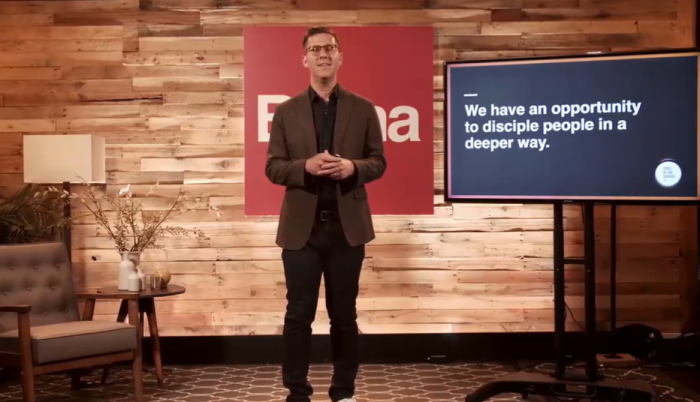 David Kinnaman of Barna speaks about the 'new normal' in a post-Covid church in a webcast on Wednesday, May 20, 2020. 