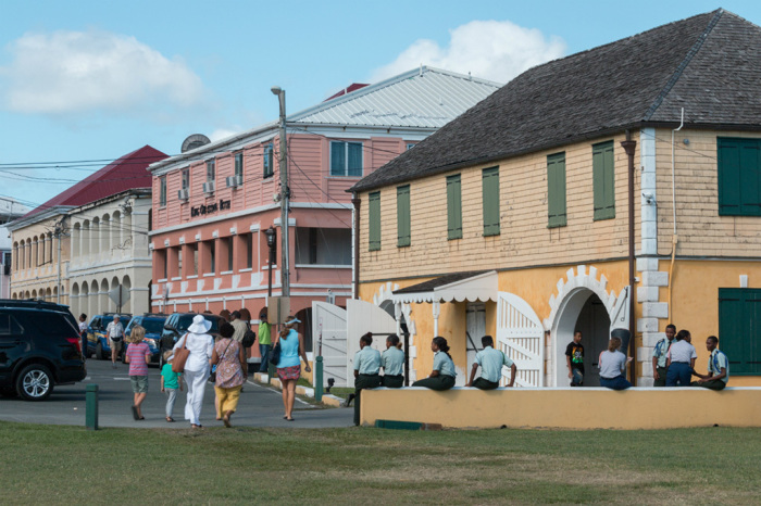 Christiansted on the island of St. Croix in the U.S. Virgin Islands. 