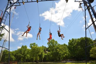 Kids at a Kanakuk Kamps site.