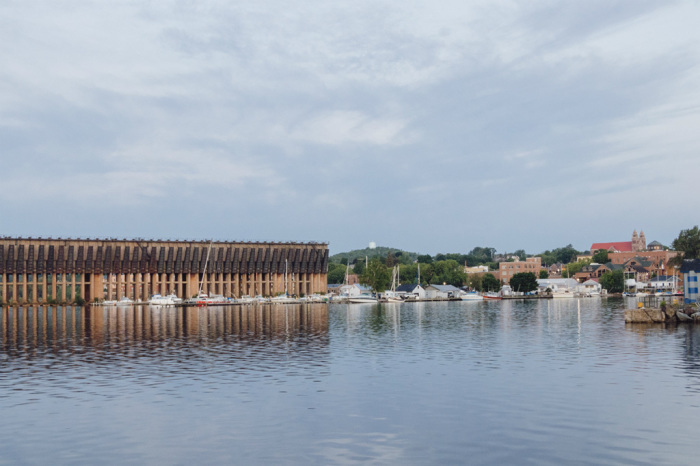 Lower Harbor in Marquette, Michigan. 