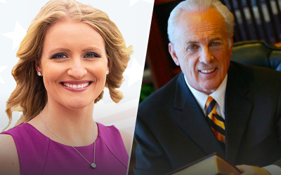 Attorney Jenna Ellis, Pastor John MacArthur