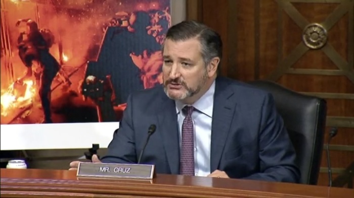 U.S. Sen. Ted Cruz, R-Texas, speaks during a Senate Judiciary Committee subcommittee hearing in Washington, D.C. on Aug. 4, 2020.