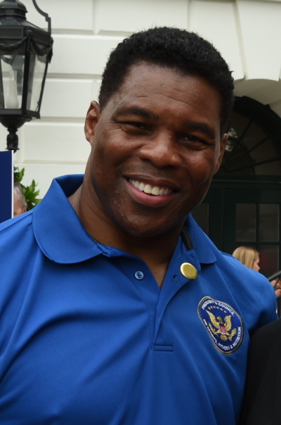 Retired NFL football player and Heisman Trophy winner Herschel Walker 