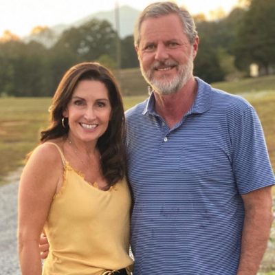 Jerry Falwell Jr. and his wife Rebecca Falwell.