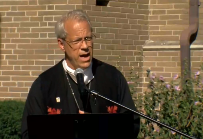 Rev. Paul D. Erickson, bishop of the Greater Milwaukee Synod of the Evangelical Lutheran Church in America.