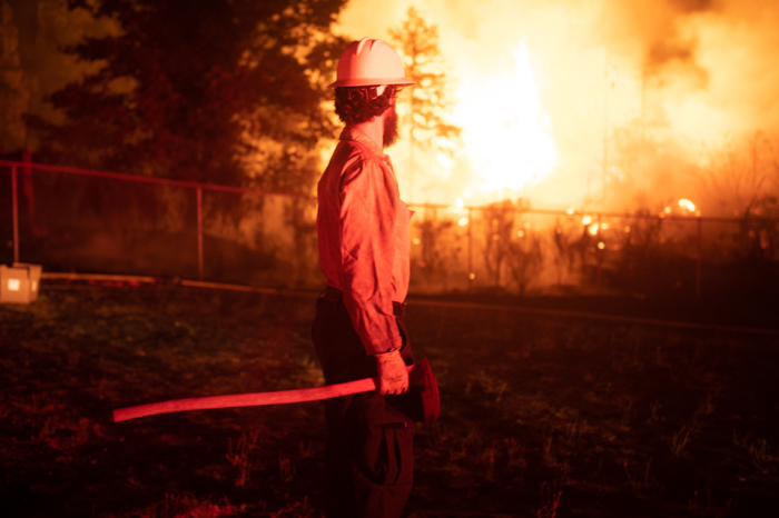 Fire crew worker with the Northwest Region of the U.S. Forest Service.