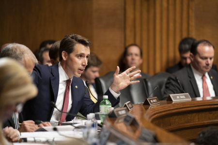 Republican Sen. Josh Hawley of Missouri.