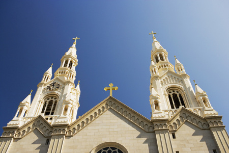 Saints Peter and Paul Church is a Roman Catholic Church in San Francisco's North Beach neighborhood, directly across from Washington Square.