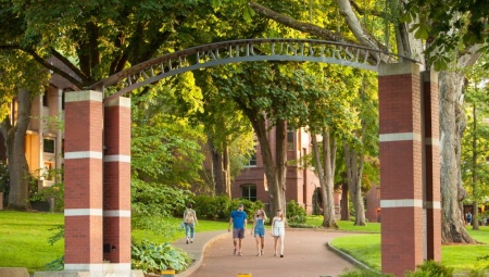 The campus of Seattle Pacific University, a Christian school located in Seattle, Washington