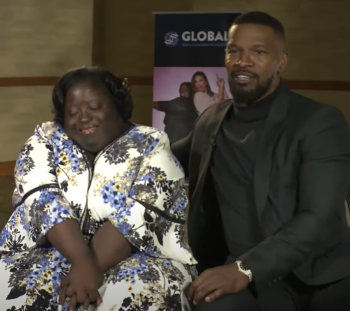 Jamie Foxx and his sister, DeOndra, Nov. 5, 2019 