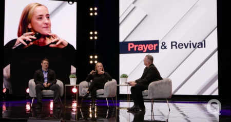 Christine Caine participates in the 2020 Q&A: A Virtual Townhall event alongside Pastor Jon Tyson and author Corey Russell. 