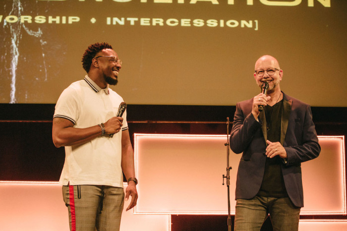 Jay Stewart (R) and Derrick Hawkins (L) at The Refuge, North Carolina