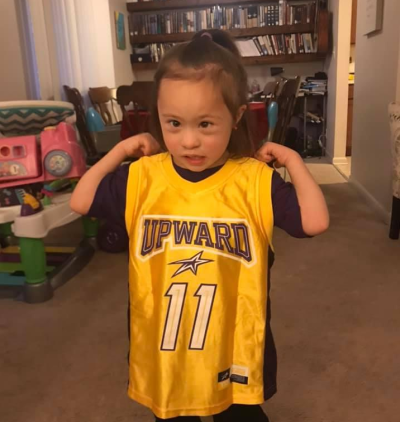 Alli Nguyen was born with Down Syndrome and initially doctors said the left side of her heart and the aortic arch was missing. By a miracle, the missing portions of her heart grew before she was born. She plays basketball with Upward Sports in New York.