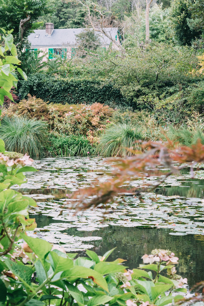 Painter Claude Monet’s house and pond in Giverny, a small village in Normandy, France. 