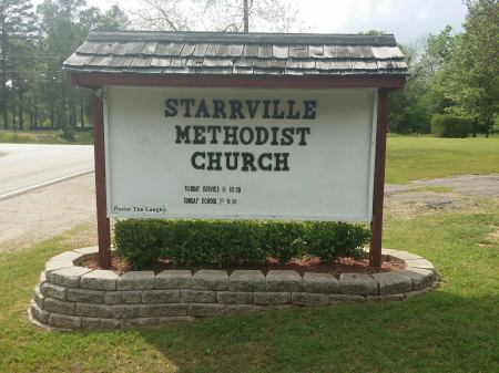 Starrville Methodist Church in Winona, Texas