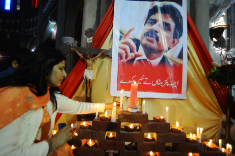 Pakistanis honor slain lawmaker Shahbaz Bhatti assassinated by Taliban gunmen 