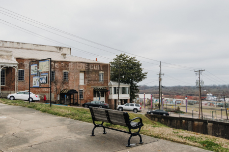 Vicksburg was once one of the busiest ports on the Mississippi River. 