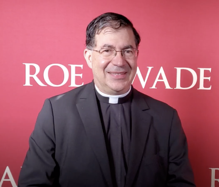 Frank Pavone at the premiere of “Roe v. Wade” held at the Conservative Political Action Conference in Orlando, Florida, on Feb. 26, 2021. 