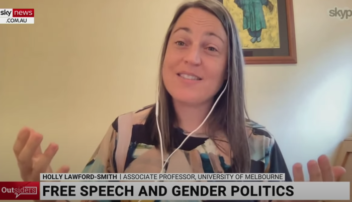 Associate Professor Holly Lawford-Smith speaks with Sky News Australia on June 20, 2021.