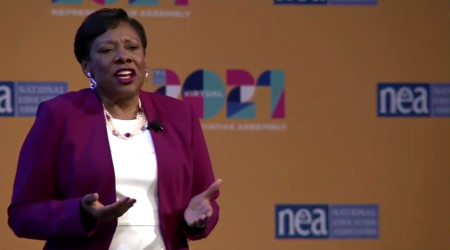  National Education Association President Becky Pringle.