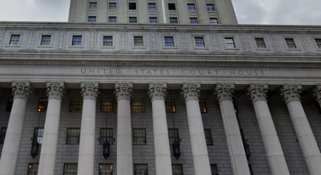 The Thurgood Marshall Courthouse in New York, New York, home of the Second Circuit Court of Appeals.