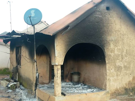 The Binta orphanage in Plateau State’s Jos area, the only orphanage supported by a U.S. nonprofit, the Religious Freedom Coalition, was destroyed on Aug. 2, 2021. 