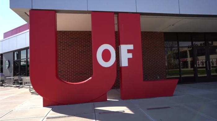 The University of Louisville campus in Louisville, Kentucky