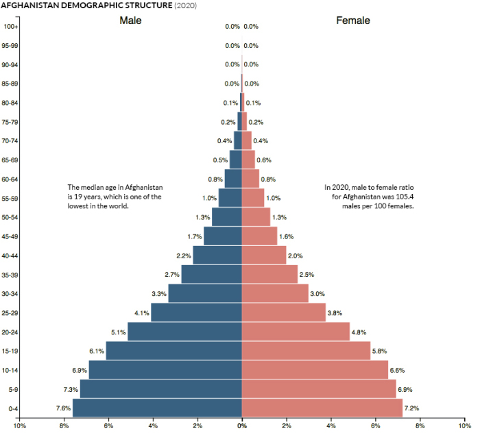 Afghanistan Demographic Structure