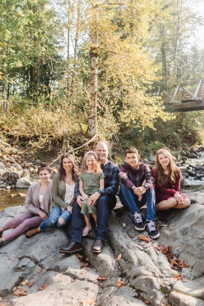  Noah Winningham and his family.