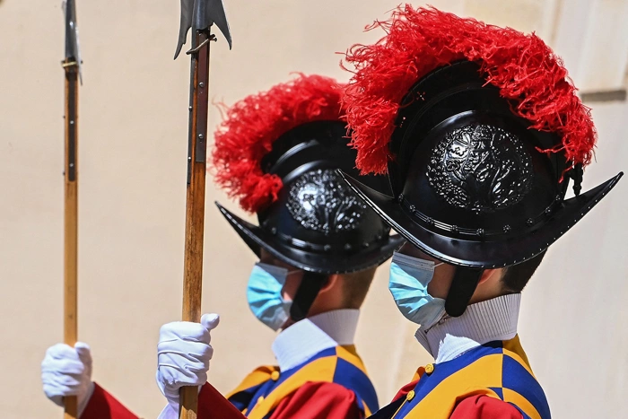 Swiss Guards at the Vatican