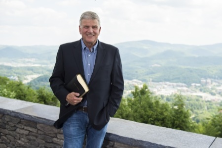 The Rev. Franklin Graham, president of the Billy Graham Evangelistic Association and Samaritan's Purse. 