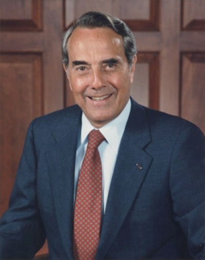 Bob Dole's official United States Congress photo, circa 1980. 