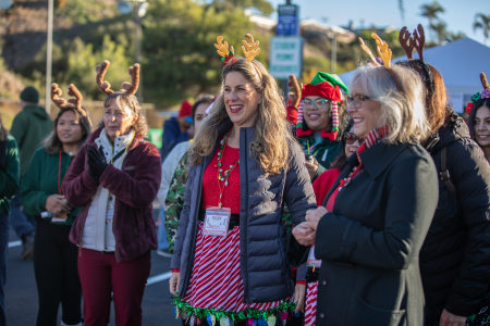 Over two thousand families were given toys and groceries at California church Toys for Joy donation event on Dec. 11 2021.