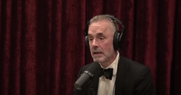 Canadian psychologist Jordan Peterson appears on “The Joe Rogan Experience,” Jan. 25, 2022.