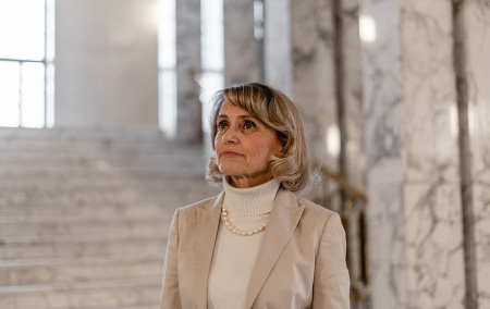 Finnish Parliamentarian Päivi Räsänen, pictured here, was acquitted of hate speech charges on Tuesday related to her 2004 book and 2019 tweet supporting traditional marriage.