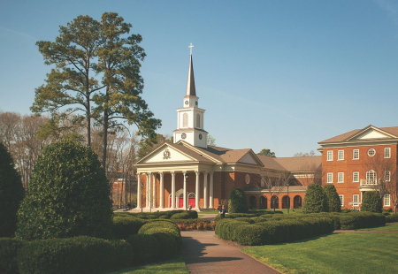 Shaw Chapel at Regent University in Virginia Beach, Virginia.