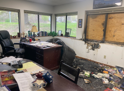 The pro-life group Wisconsin Family Action had its headquarters attacked with two Molotov cocktails and graffiti following the leaking of a draft opinion of a United States Supreme Court case that could overturn Roe v. Wade, the 1973 Supreme Court case that legalized abortion nationwide. 