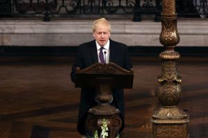 Boris Johnson takes swipe at church leaders, says spiritual void causing people to gorge themselves