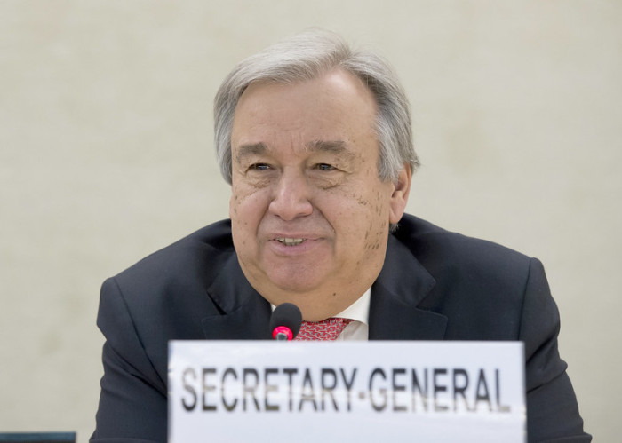 United Nations Secretary-General Antonio Guterres.