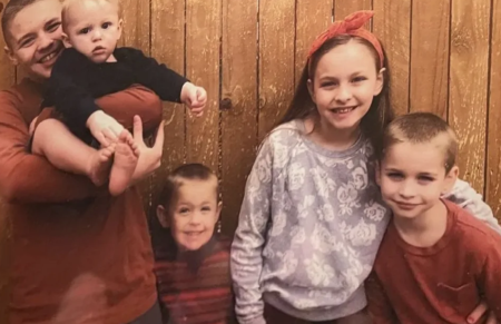 Five of the six children who died in a suspected murder-suicide in Tulsa, Okla., on October 27, 2022. 