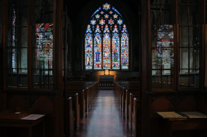 St. Etheldreda’s Church (Roman Catholic) in London. 