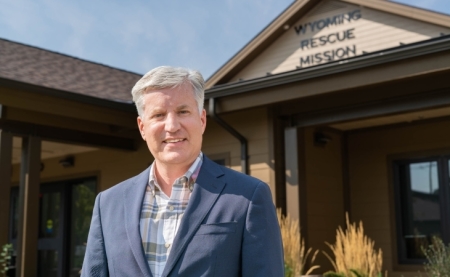 Wyoming Rescue Mission Executive Director Brad Hopkins