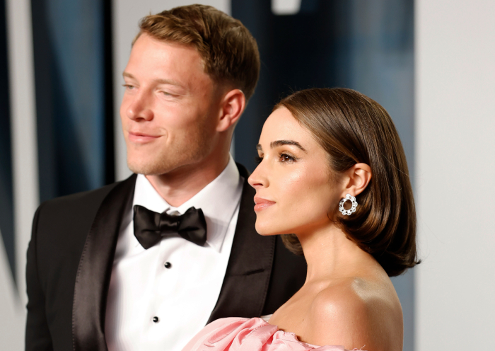 Olivia Culpo and Christian McCaffrey