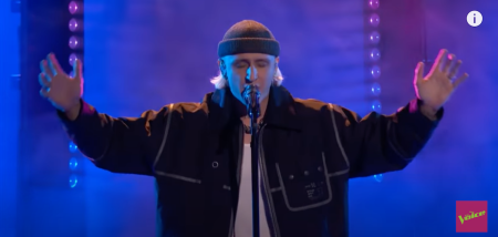 Bodie performs Brandon Lake's 'Gratitude' on NBC's 'The Voice' live finale, Dec. 13, 2022.