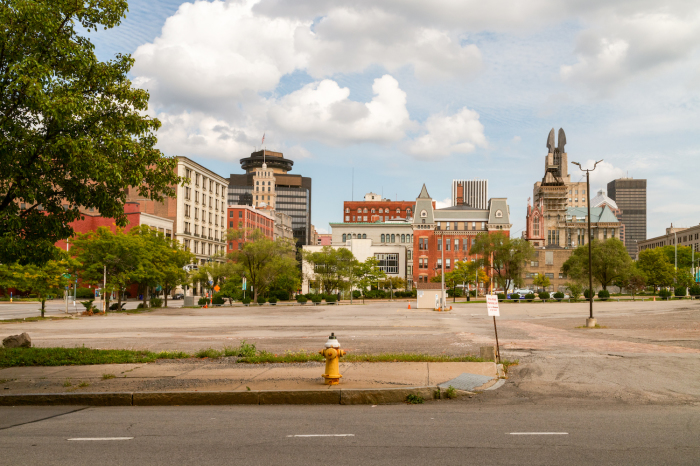 Downtown Rochester, New York. 